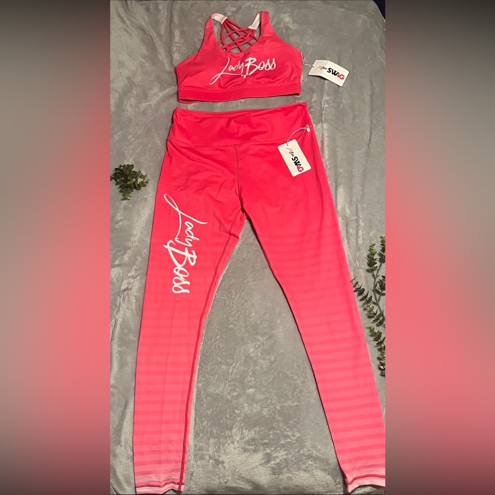 Lady Boss Matching Athletic/Leisure Set NWT {Rare}